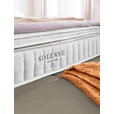 BOXSPRINGBETT 180/200 cm  in Beige  - Beige/Schwarz, Design, Textil/Metall (180/200cm) - Johann Jakob