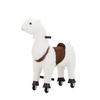 SCHAUKELTIER - Braun/Weiß, Basics, Kunststoff/Textil (76/27/85cm) - My Baby Lou