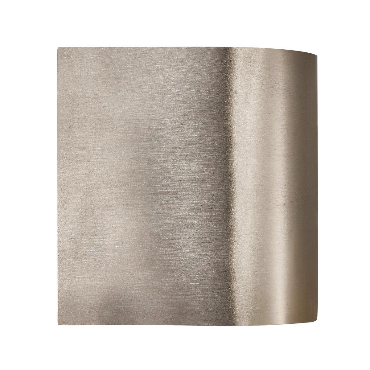 AUßENWANDLEUCHTE 8,7/10,6/10 cm   - Edelstahlfarben, Basics, Metall (8,7/10,6/10cm) - Nordlux