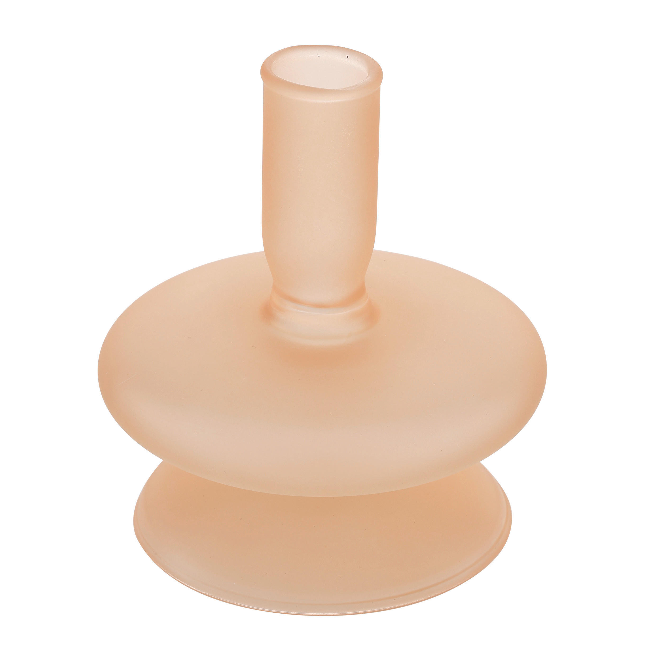 STABKERZENHALTER - Pink, LIFESTYLE, Glas (10/12cm)