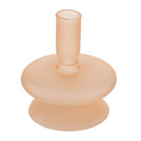 STABKERZENHALTER - Pink, LIFESTYLE, Glas (10/12cm)