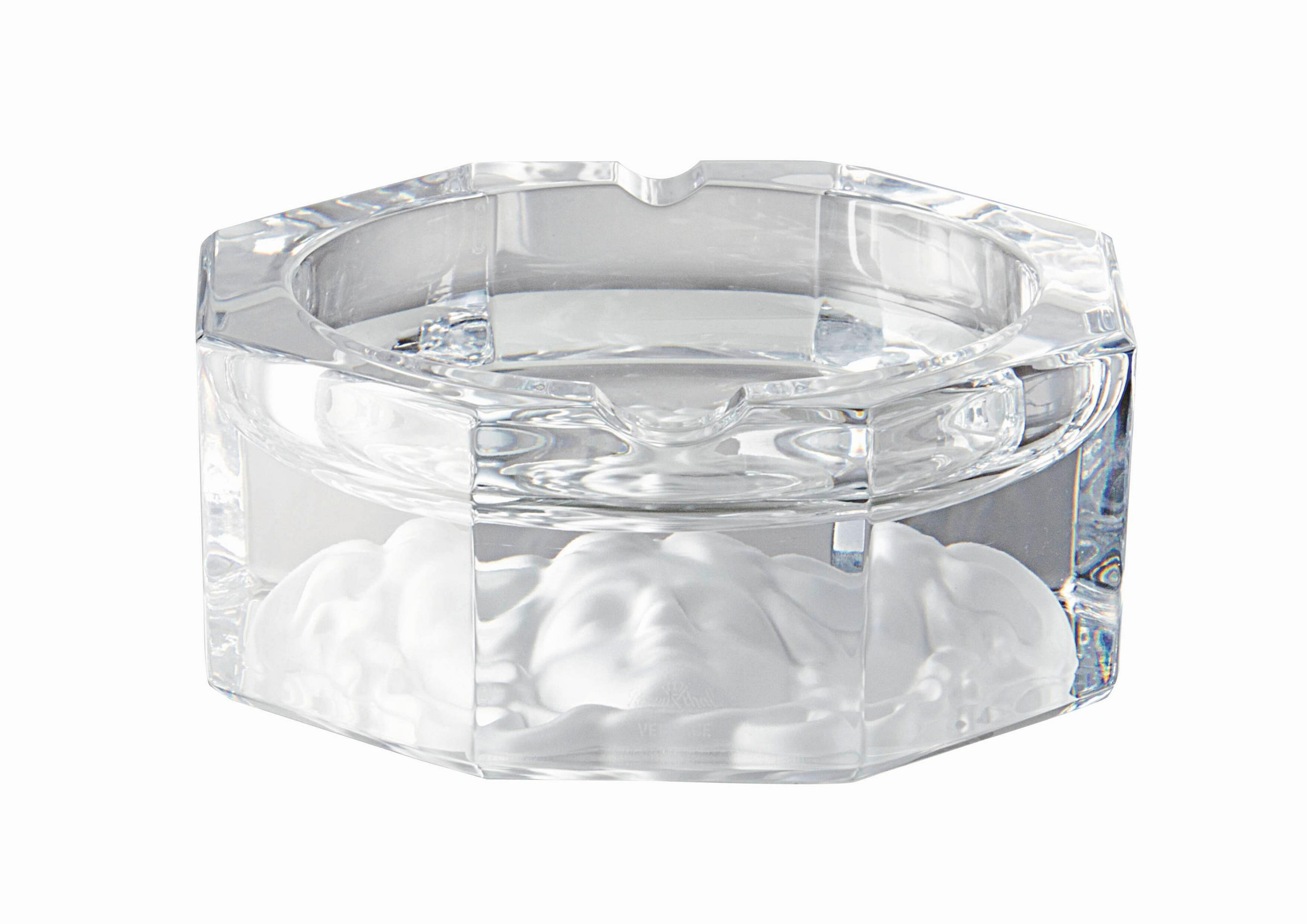 PEPELJARA  CRYSTAL  19/19/17 cm           - providno/bela, Konvencionalno, staklo (19/19/17cm) - Versace