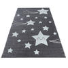 KINDERTEPPICH 80/150 cm Kids 610  - Weiß/Grau, Trend, Textil (80/150cm) - Ben'n'jen