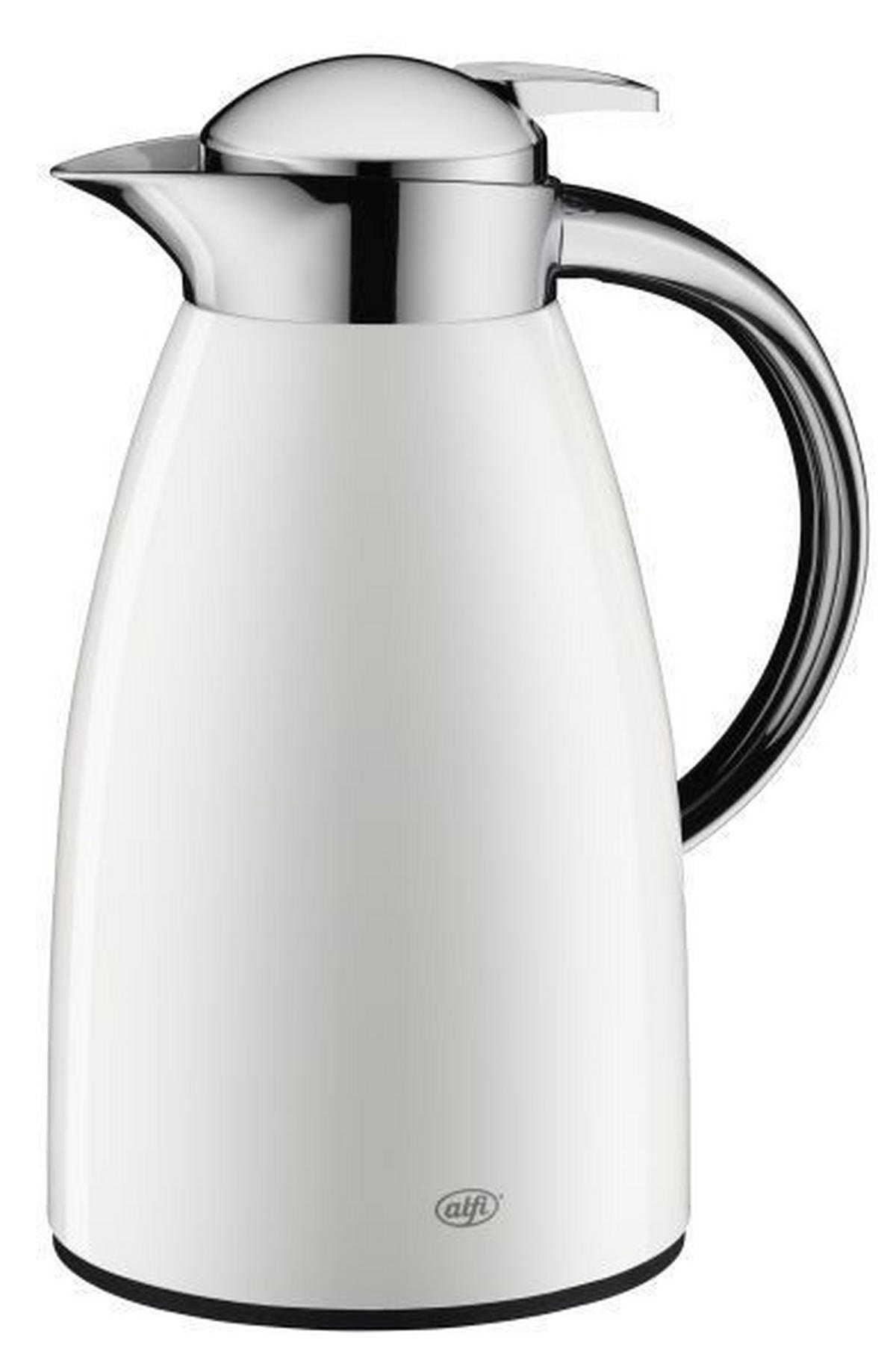 ISOLIERKANNE SIGNO 1,0  L  - Weiß, KONVENTIONELL, Metall (1,0l) - Alfi