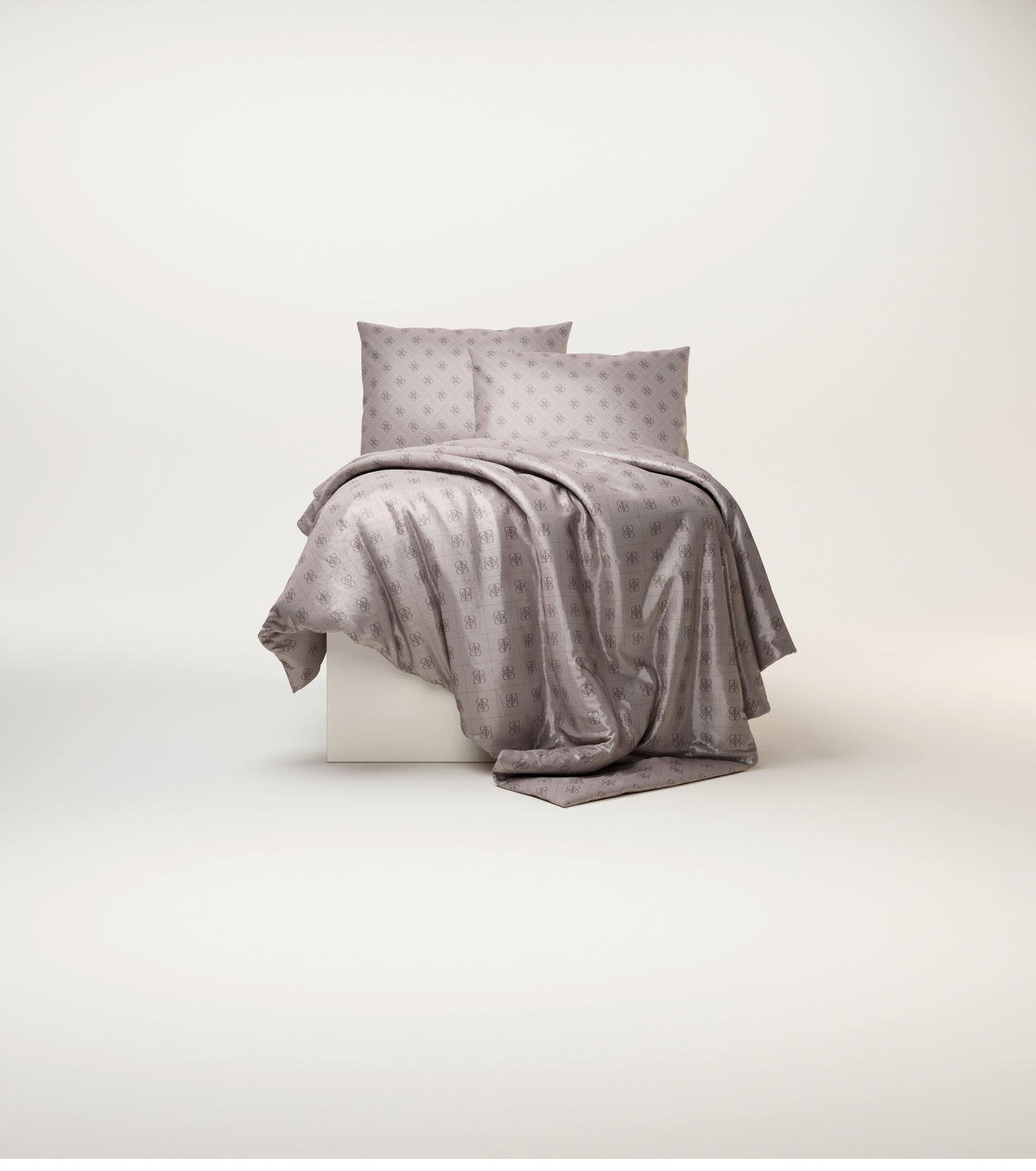 BETTWÄSCHE Satin 140/200 cm  - Taupe, Design, Textil (140/200cm) - Ambia Home