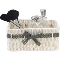 KOŠARA ZA REGAL   22/16/10 cm     - bijela/siva, Basics, papir (22/16/10cm) - Landscape