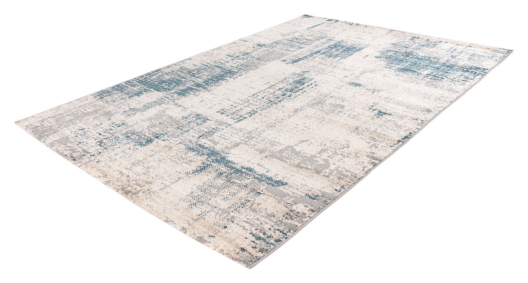 Thumbnail - Obsession Webteppich My Salsa, Blau, Textil, Farbverlauf, rechteckig, 160x230 cm, für Fußbodenheizung geeignet, Teppiche...