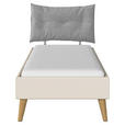 BETT 90/200 cm  in Champagner  - Wildeiche/Champagner, Design, Holz/Holzwerkstoff (90/200cm) - Carryhome