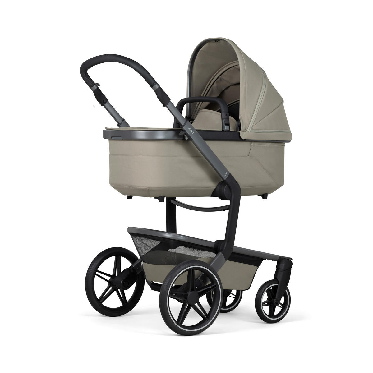 KINDERWAGEN Day 5  - Grau/Grün, Basics, Textil/Metall (94/60/113cm) - Joolz
