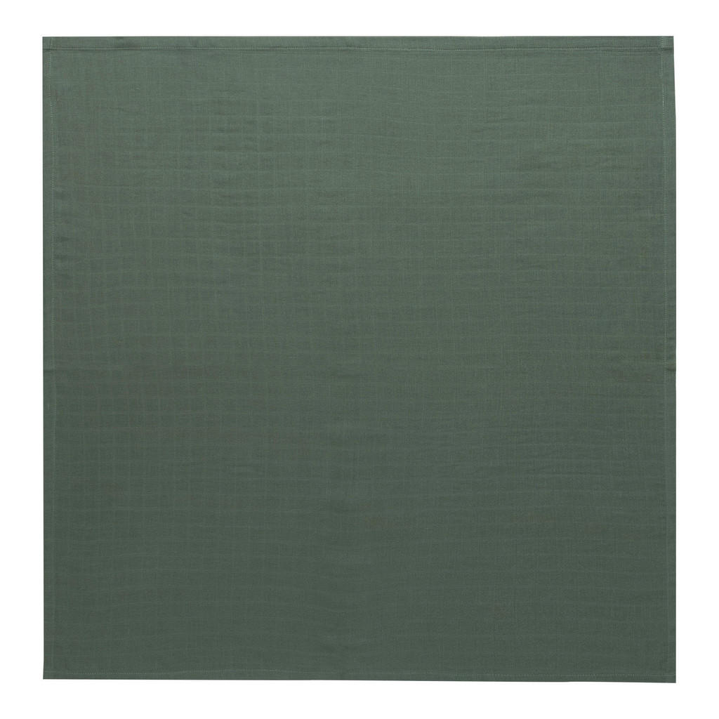 Thumbnail - Bebe Jou Mullwindelnset Sepp, Grün, Textil, 70x70 cm, Made in Europe, Oeko-Tex® Standard 100, saugfähig, Pflegen, Wickel...