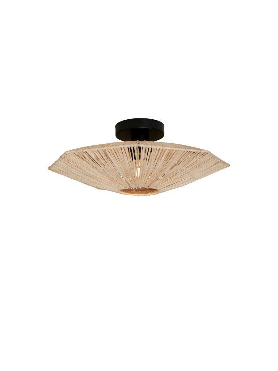 DECKENLEUCHTE Panama 45 cm  - Multicolor, MODERN, Naturmaterialien (45cm) - Good & Mojo