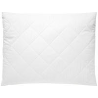 KOPFKISSEN 60/80 cm Hohlfaser, Schaumstoffflocken  - Weiß, Basics, Textil (60/80cm)