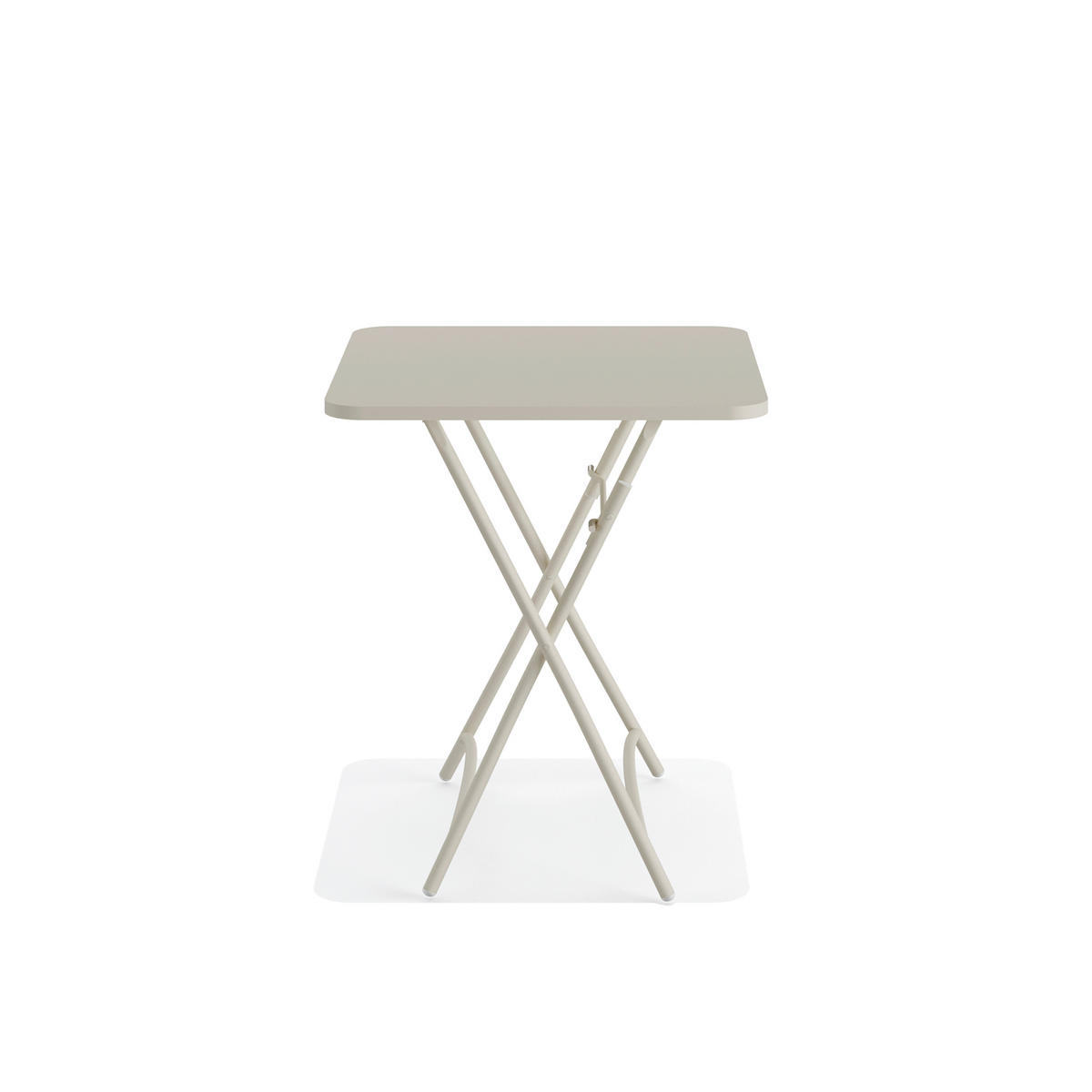 BISTROTISCH Beige  - Beige, LIFESTYLE, Metall (60/74/60cm)