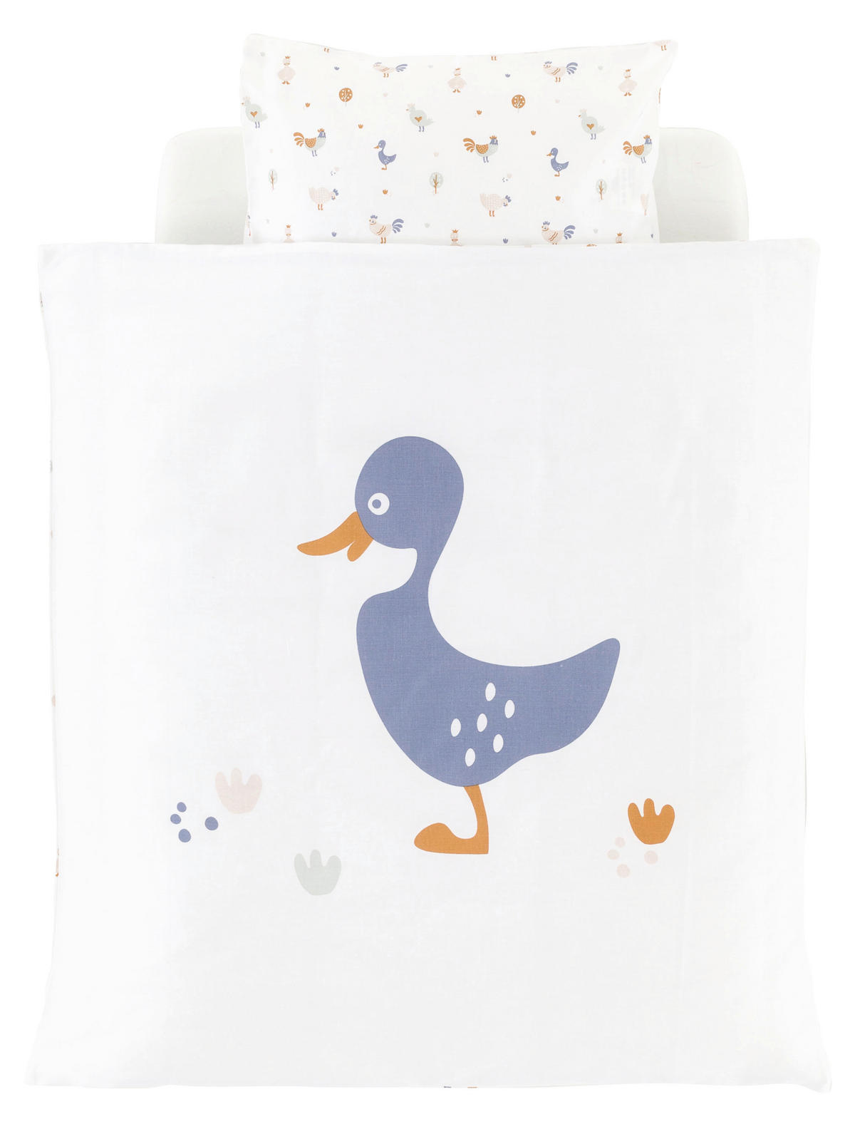 BABYBETTWÄSCHE 80/80 cm  - Multicolor/Weiß, Basics, Textil (80/80cm) - Träumeland