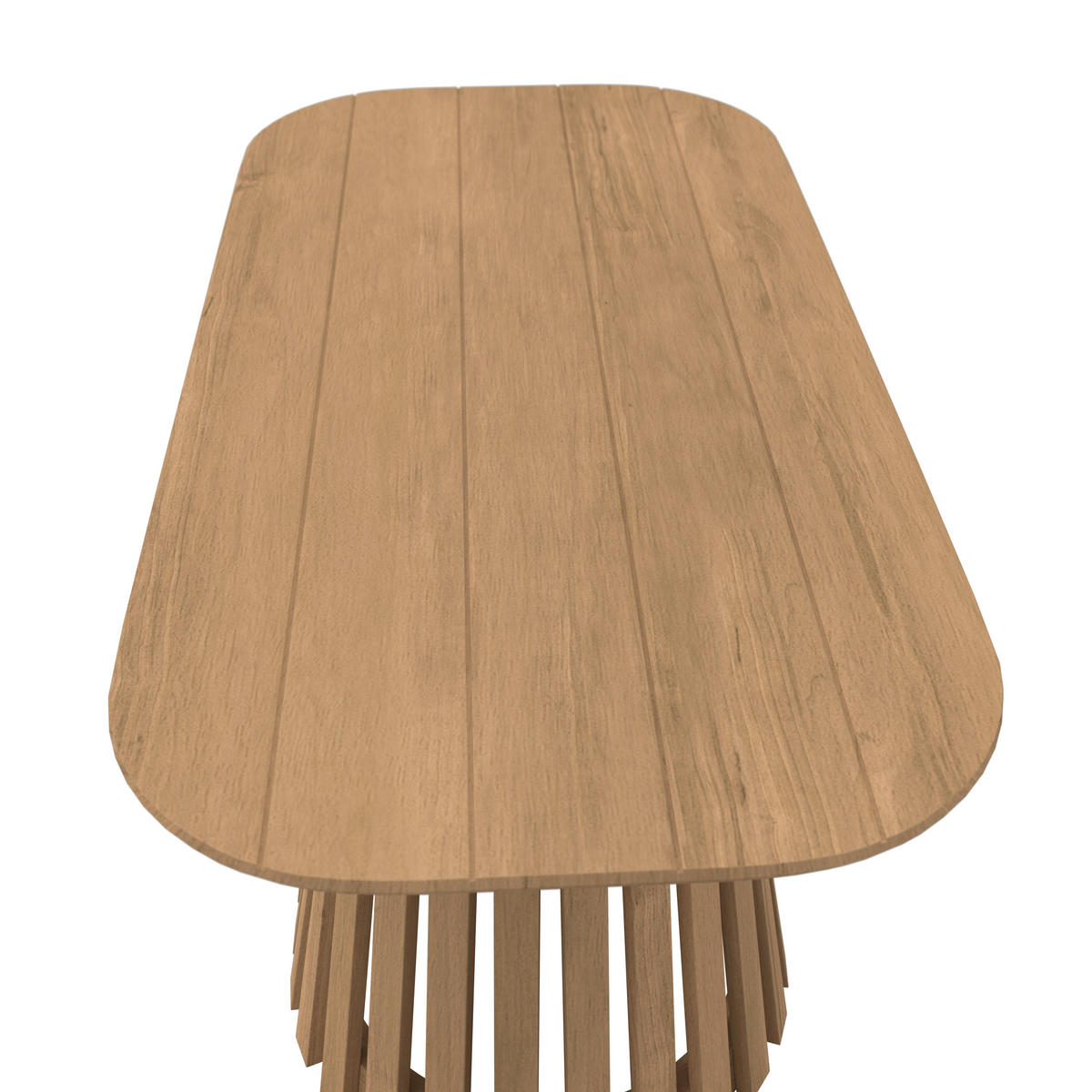 LOUNGETISCH Holz  - Akaziefarben/Teakfarben, MODERN, Holz (100/35/50cm) - Ambia Garden