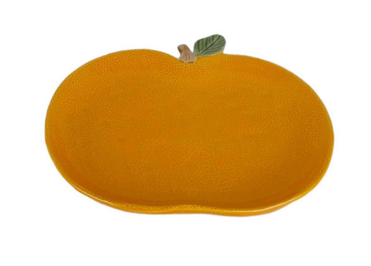 TELLER Orange 20,4/3,3 cm  - Orange, Basics, Keramik (20,4/3,3cm)