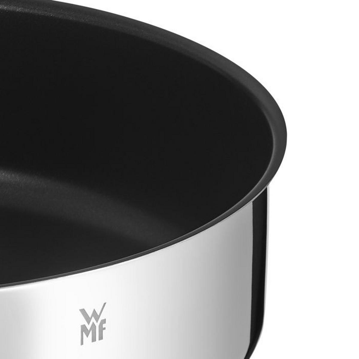 DUBOKI TIGANJ  28 cm        - prozirna/boja nerđajućeg čelika, Konvencionalno, staklo/metal (28cm) - WMF