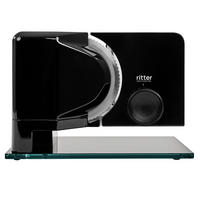 ALLESSCHNEIDER   - Schwarz Hochglanz/Edelstahlfarben, Basics, Glas/Kunststoff (39,5 cm/28,0 cm/23,0 cmcm)