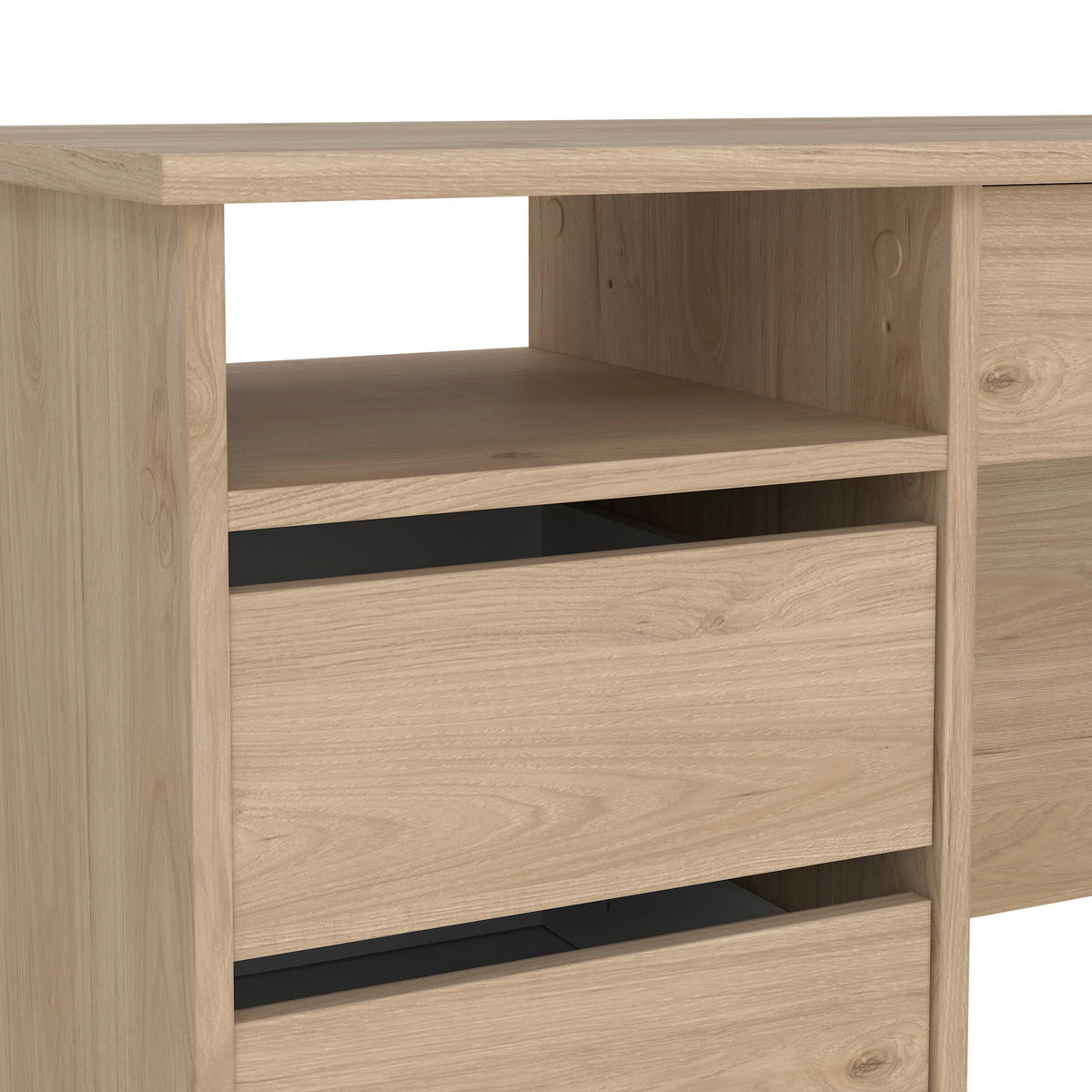 SCHREIBTISCH 109,3/48,5/75,6 cm  in Eichefarben  - Eichefarben, MODERN, Holzwerkstoff (109,3/48,5/75,6cm) - MID.YOU