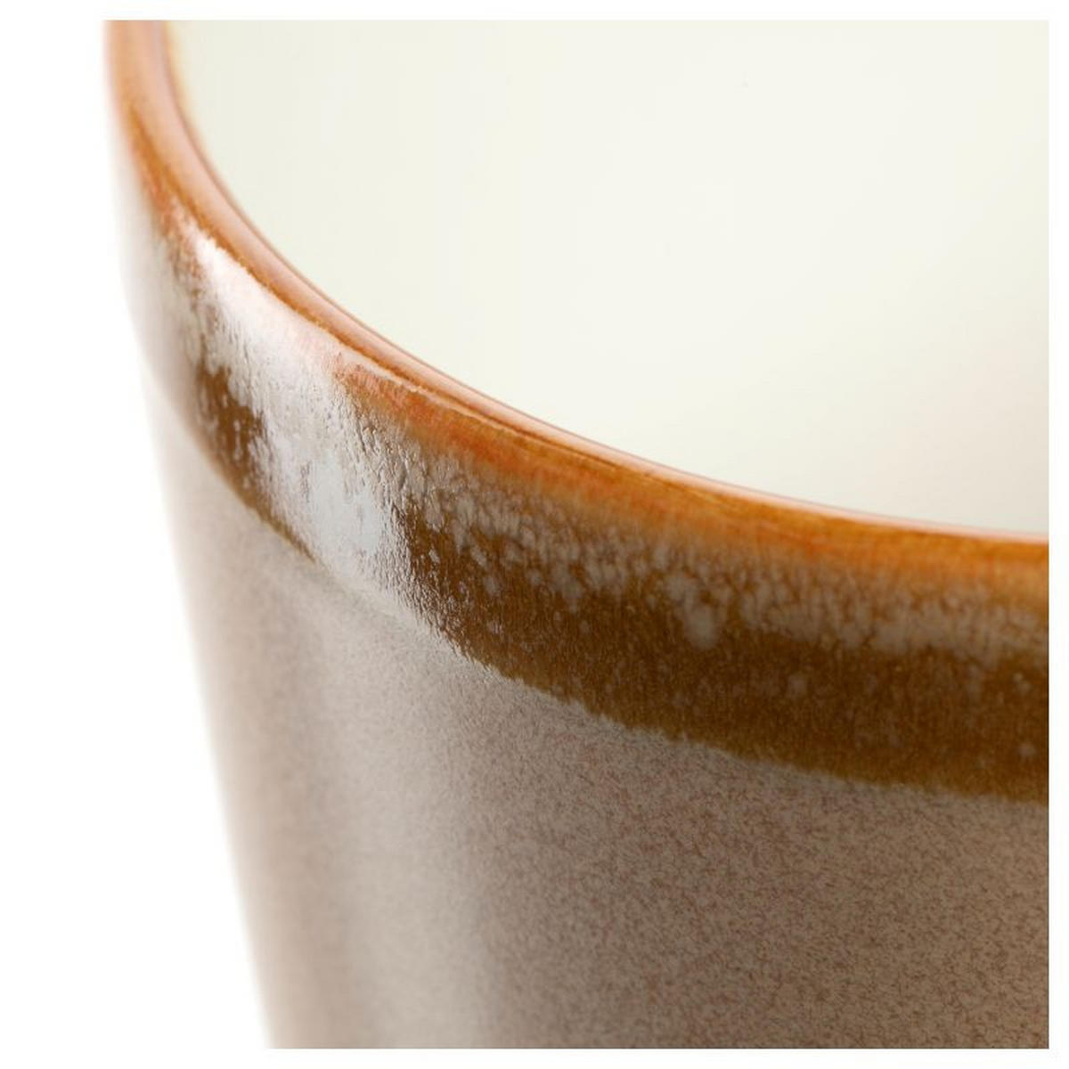 BECHER ROMA    - Beige/Schwarz, KONVENTIONELL, Keramik (8,50/9,50/8,50cm) - Leonardo