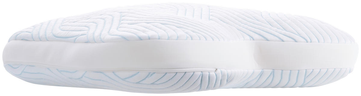 NACKENKISSEN  60/50 cm  - Weiß, Basics, Textil (60/50cm) - Tempur