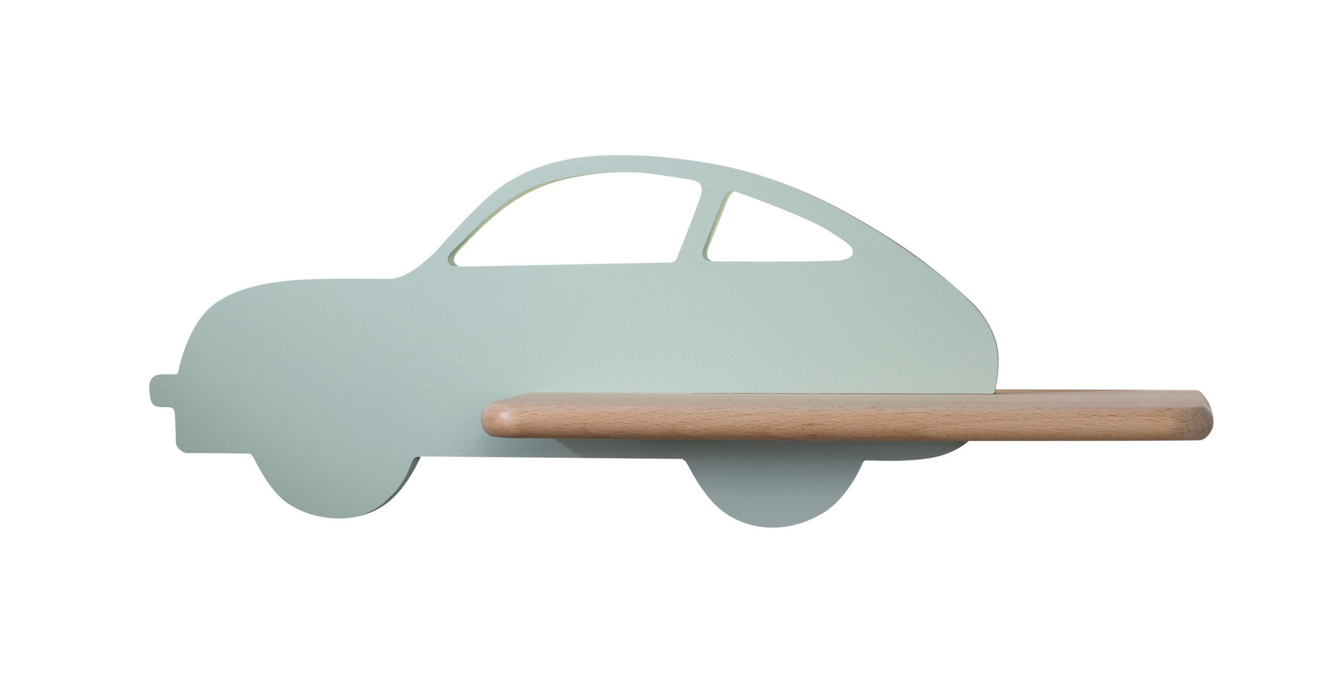 KINDERWANDLEUCHTE Car 43/12/15 cm   - Mintgrün, Basics, Holz/Holzwerkstoff (43/12/15cm)
