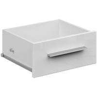 SCHUBKASTENEINSATZ 36,4/16,9/36,6 cm   - Weiss Hochglanz/Weiss, Konventionell, Holzwerkstoff (36,4/16,9/36,6cm) - Voleo