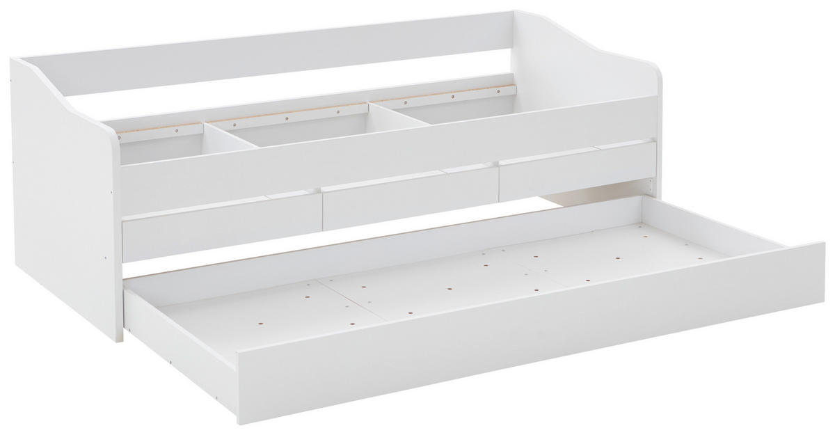 KREVET ZA DJECU/JUNIORE  bijela   - bijela, Moderno, drvni materijal (207/72/94cm) - Carryhome