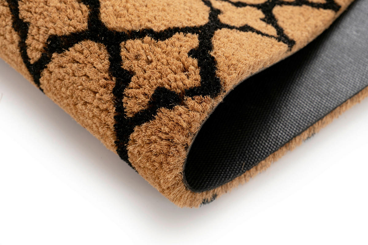 FUßMATTE 45/75 cm  - Hellbraun, Basics, Textil (45/75cm) - Kayoom