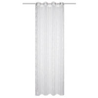 ÖSENSCHAL SUNRISE transparent 140/245 cm   - Silberfarben, Basics, Textil (140/245cm)