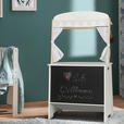 KAUFLADEN  - Hellgrau/Schwarz, Basics, Holz/Textil (60/29/99cm) - My Baby Lou