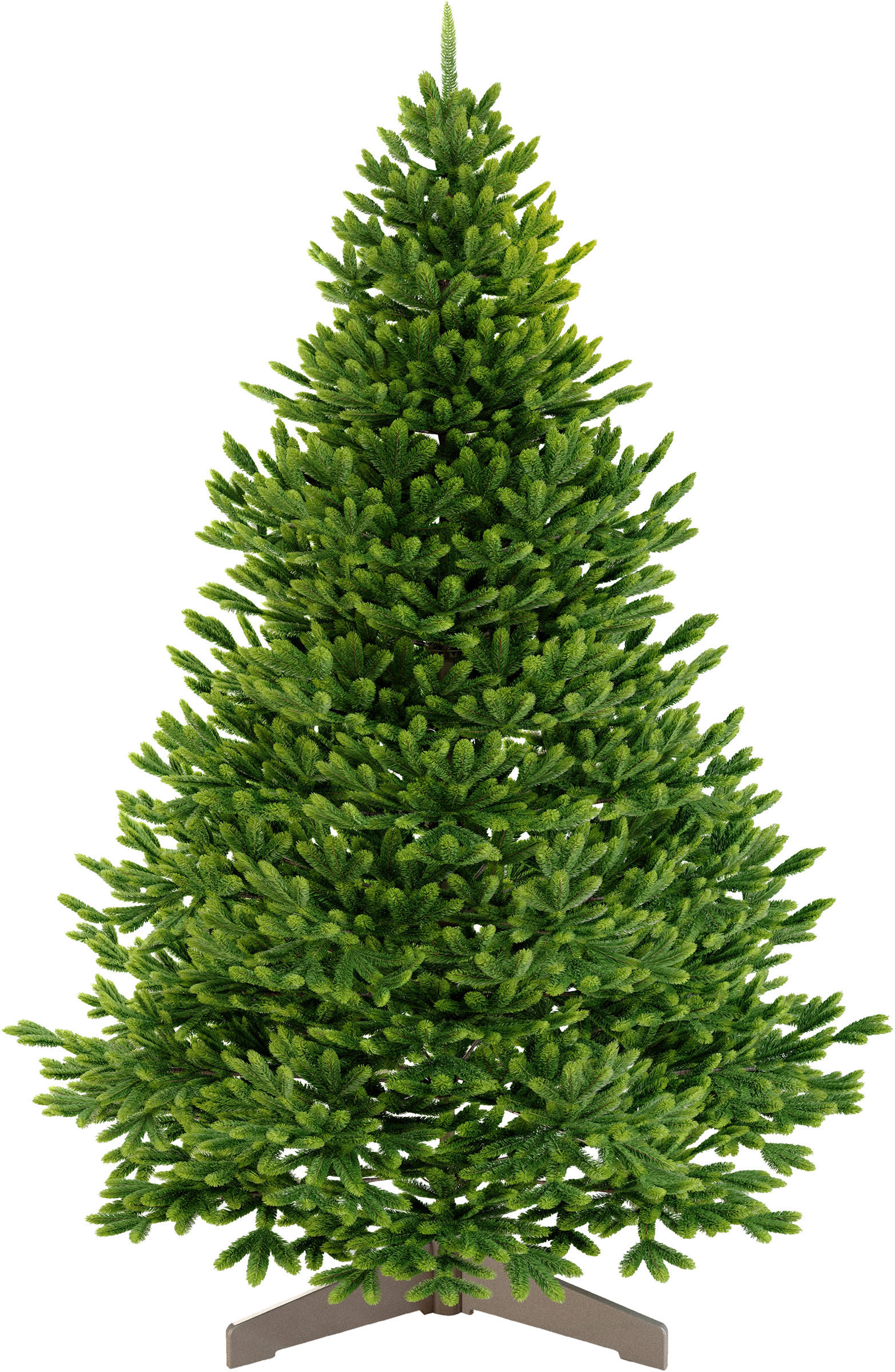 WEIHNACHTSBAUM 210 cm  - Grün, Basics, Holz/Kunststoff (132/210cm)
