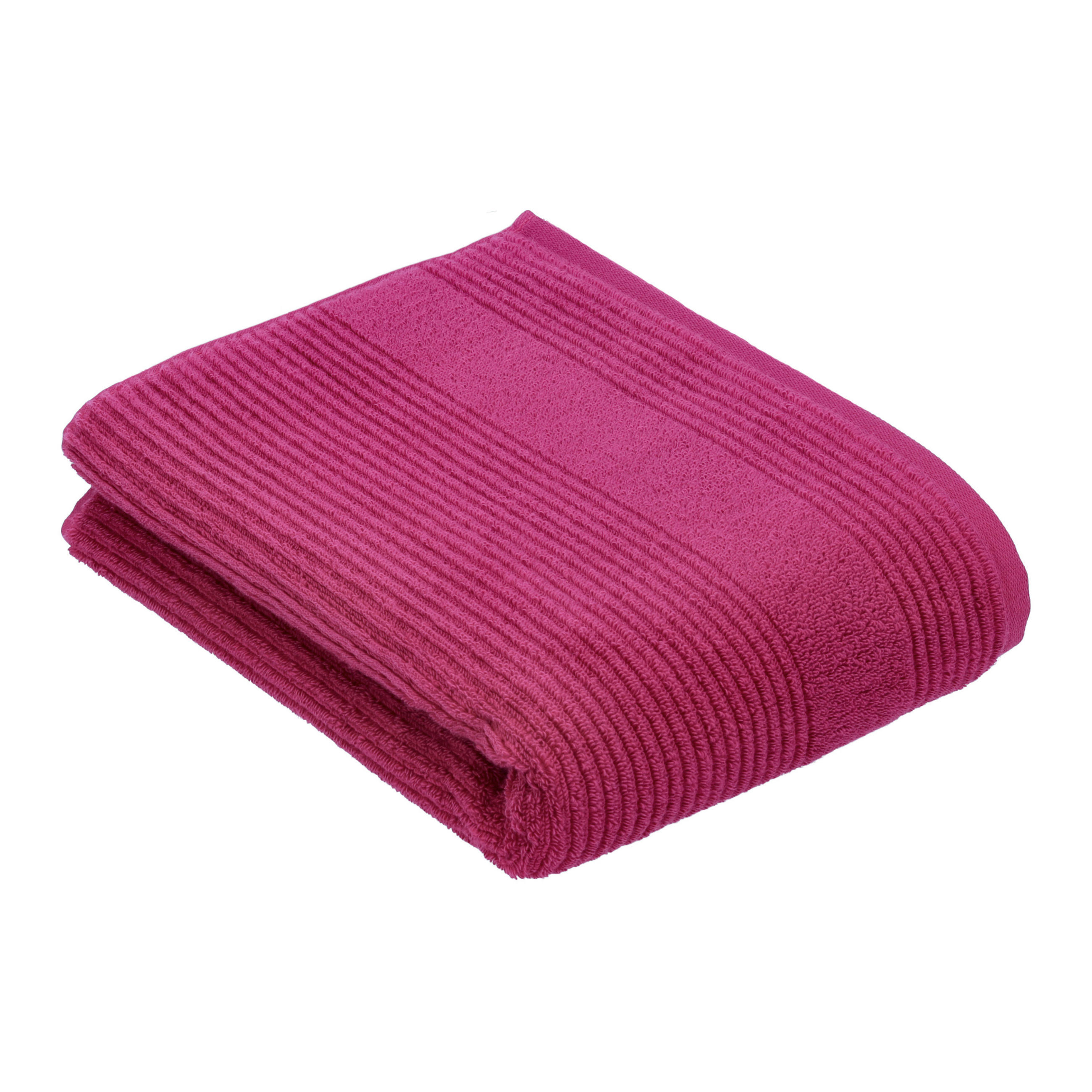 DUSCHTUCH 67/140 cm Tomorrow  - Rot, Basics, Textil (67/140cm) - Vossen