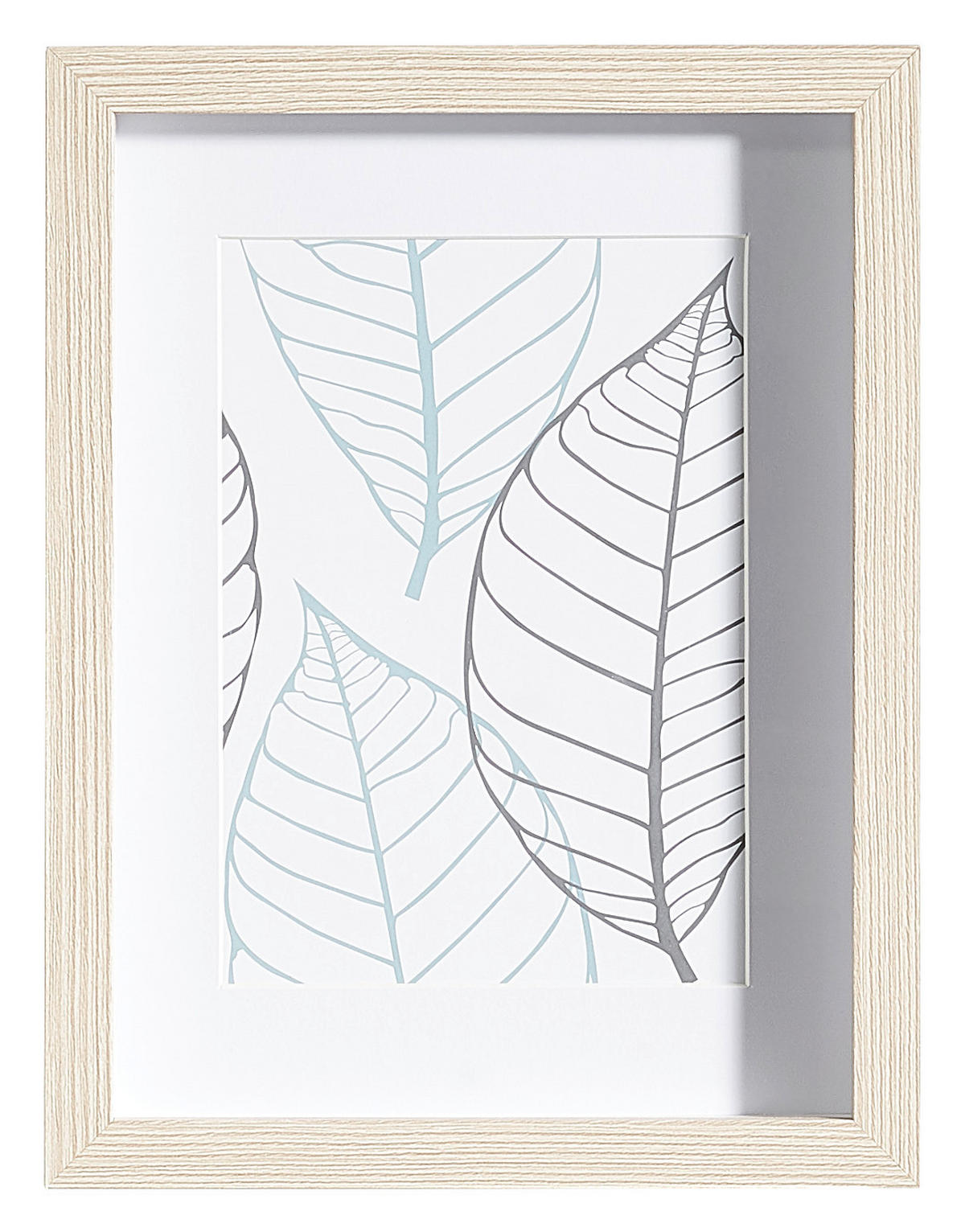 FOTORAHMEN - Eichefarben, Basics, Glas/Holz (20/26/3cm)