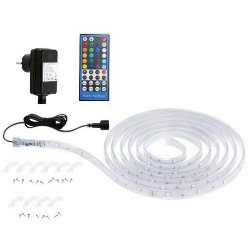 LED TRAKA - višebojna, Dizajnerski, metal/plastika (500/1,3/0,5cm)