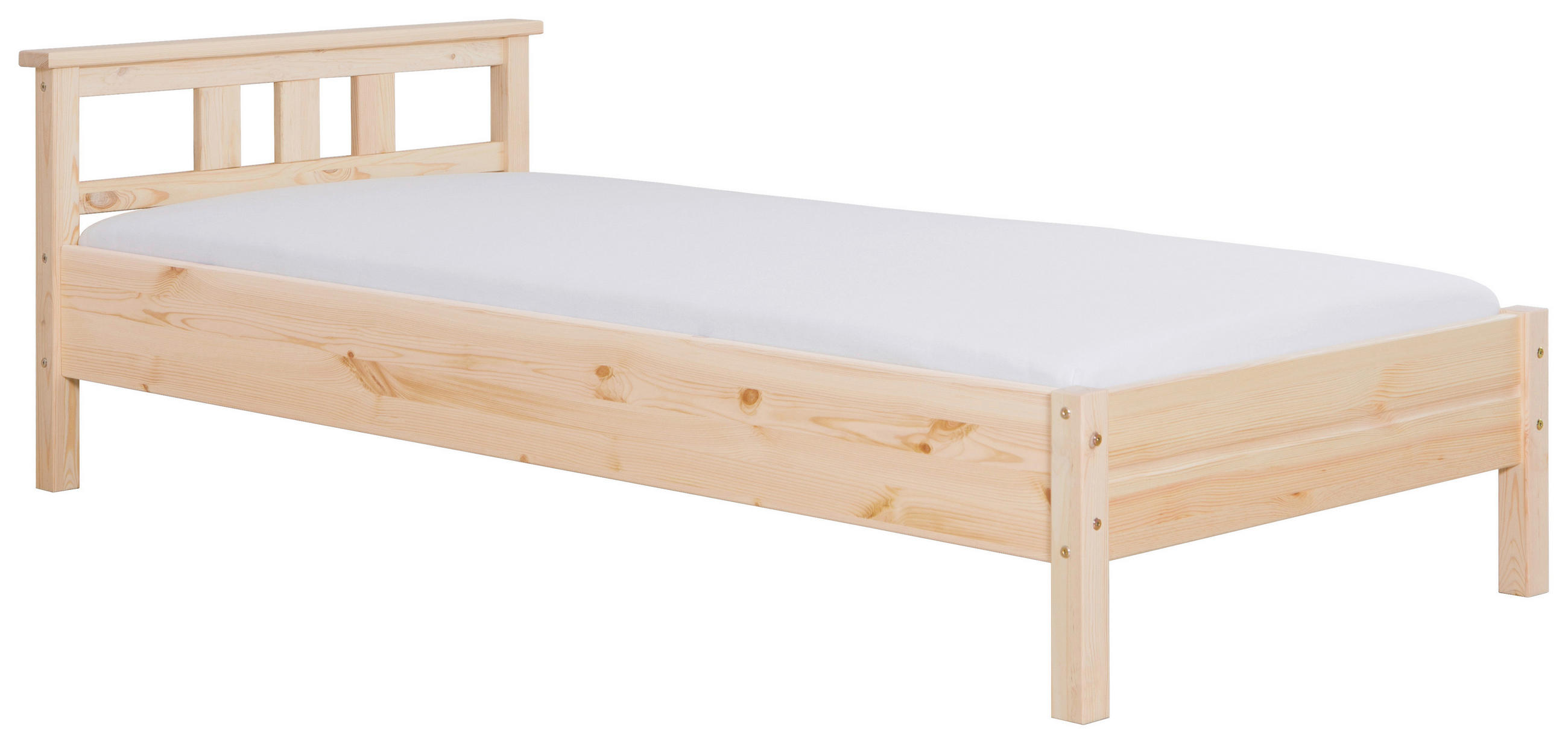 Bett Merci ca. 90x200 cm 90/200 cm  in Kieferfarben   - Kieferfarben, Konventionell, Holz (90/200cm) - MID.YOU