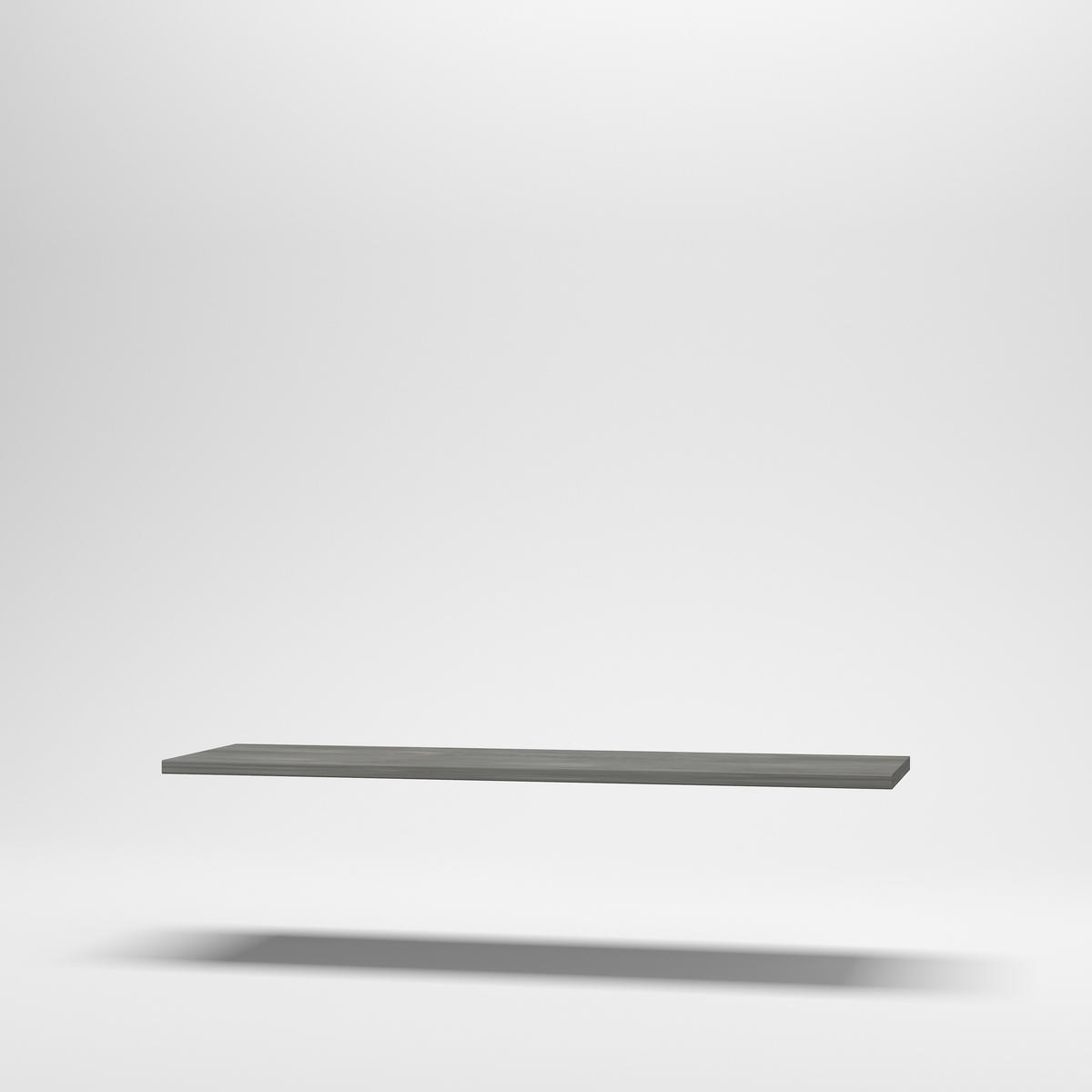 MUNKALAP 262/3,8/60 cm  - sötétszürke, Basics, fa (262/3,8/60cm) - Carryhome