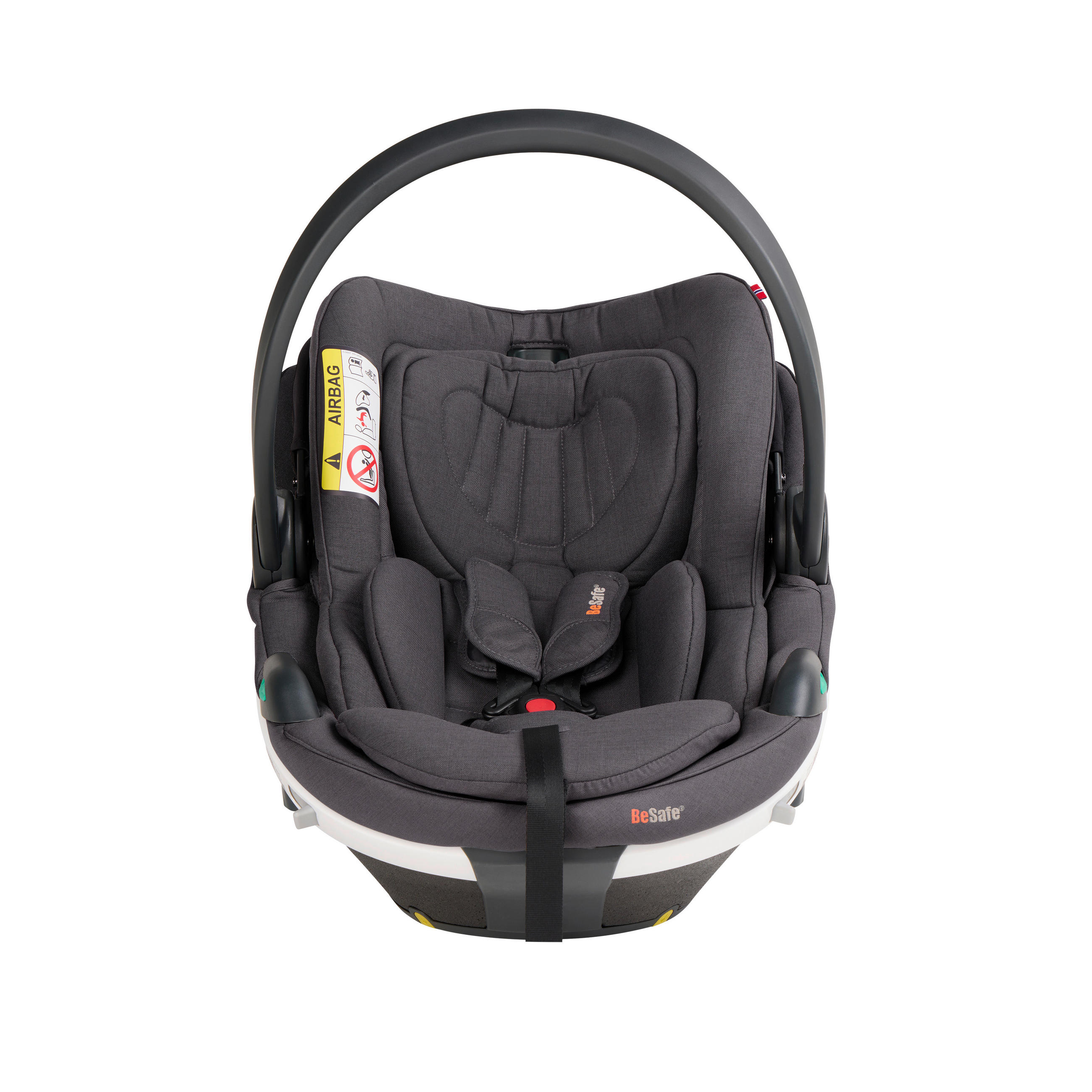 AUTO-SEDIŠTE ZA DECU  Go Beyond  - tamnosiva/crna, Osnovno, tekstil/plastika (64/44/59cm) - Besafe