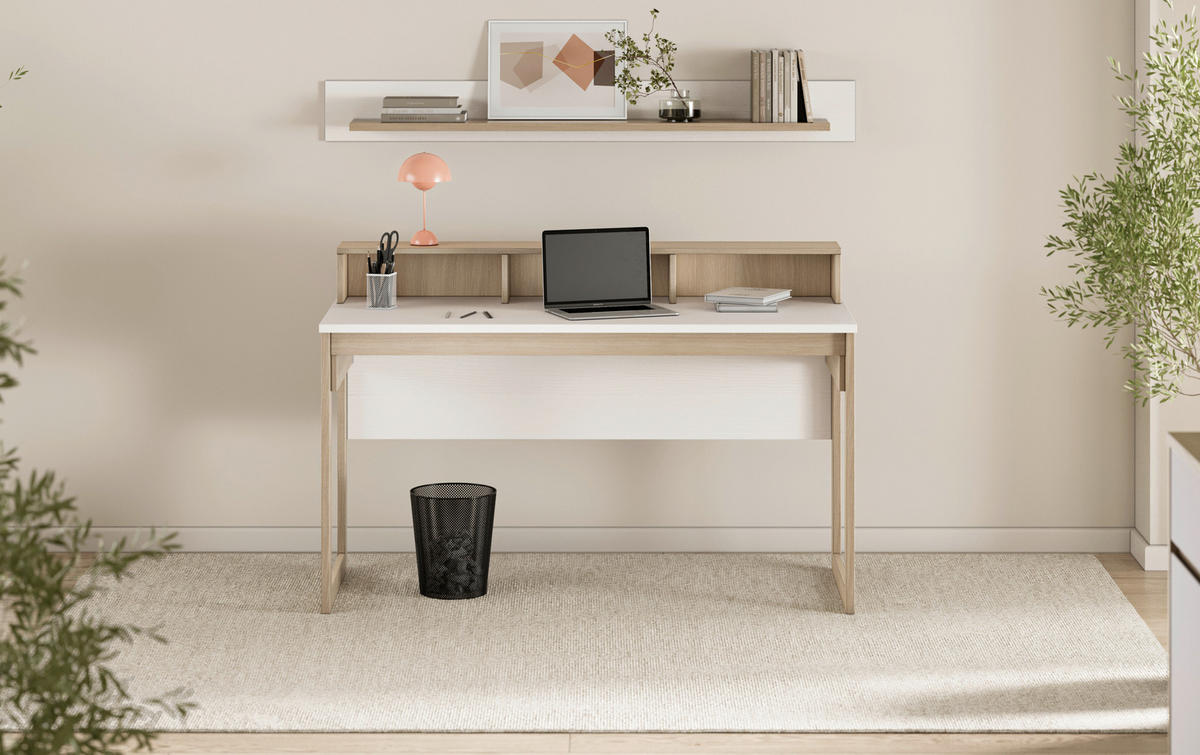 BÜRO - Weiß, Design, Holzwerkstoff (150/170/60cm) - MID.YOU
