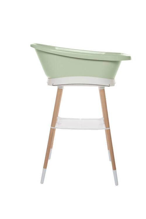 BABYBADEWANNE SENSE EDITION  - Grün, Basics, Kunststoff (79,5/41,5/30,8cm) - Bebe Jou