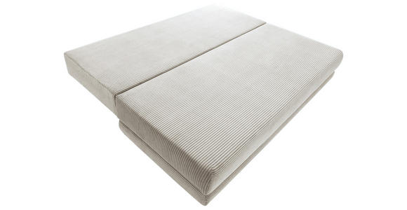 SCHLAFSOFA  in Cord Naturfarben  - Schwarz/Naturfarben, KONVENTIONELL, Holz/Textil (196/96/103cm) - Carryhome
