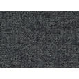BOXSPRINGSOFA Webstoff Dunkelgrau  - Dunkelgrau/Schwarz, Design, Textil/Metall (200/100/108cm) - Novel