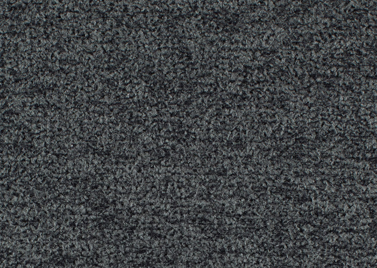 BOXSPRINGSOFA Webstoff Dunkelgrau  - Dunkelgrau/Schwarz, Design, Textil/Metall (200/100/108cm) - Novel