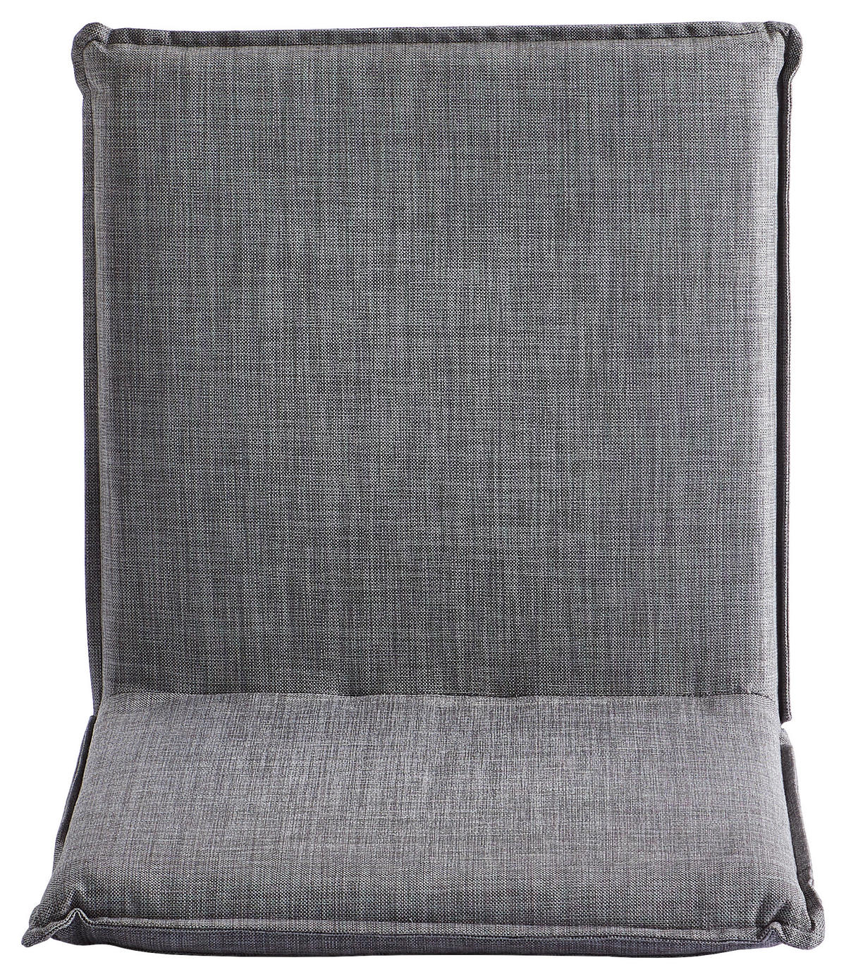 SITZSCHALE - Grau, MODERN, Textil/Metall (45/47/47cm) - Amatio