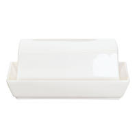 BUTTERDOSE Keramik Fine Bone China  - Weiß, Basics, Keramik (12.8/15.7cm) - ASA