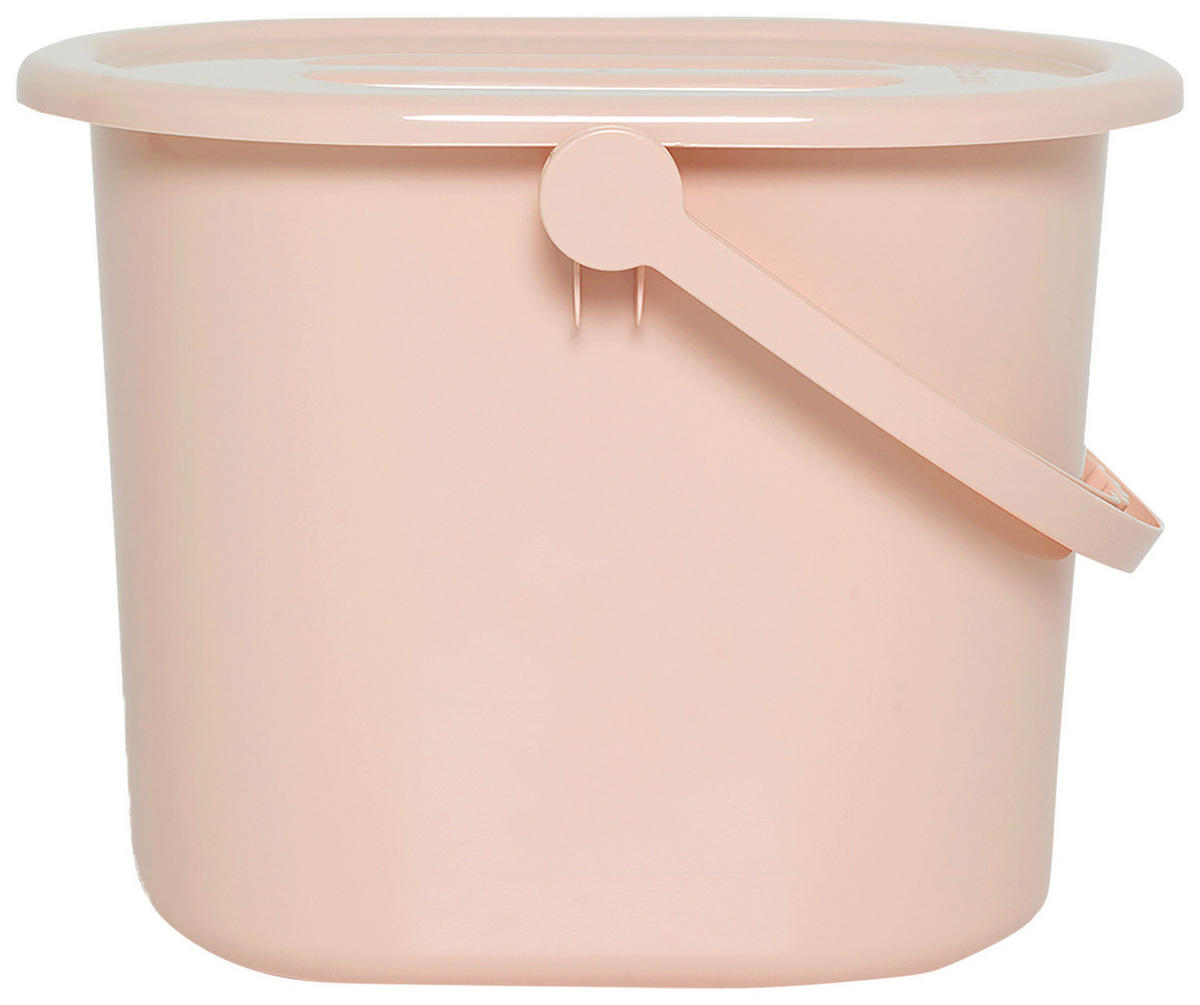 SET ZA KUPANJE BEBE  SENSE  - prljavo ružičasta, Basics, plastika (79.5/40/46cm) - Bebe Jou