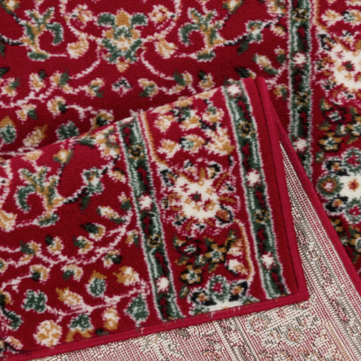 LÄUFER 60/450 cm Shiraz Creme, Rot, Beige  - Beige/Rot, LIFESTYLE, Textil (60/450cm)