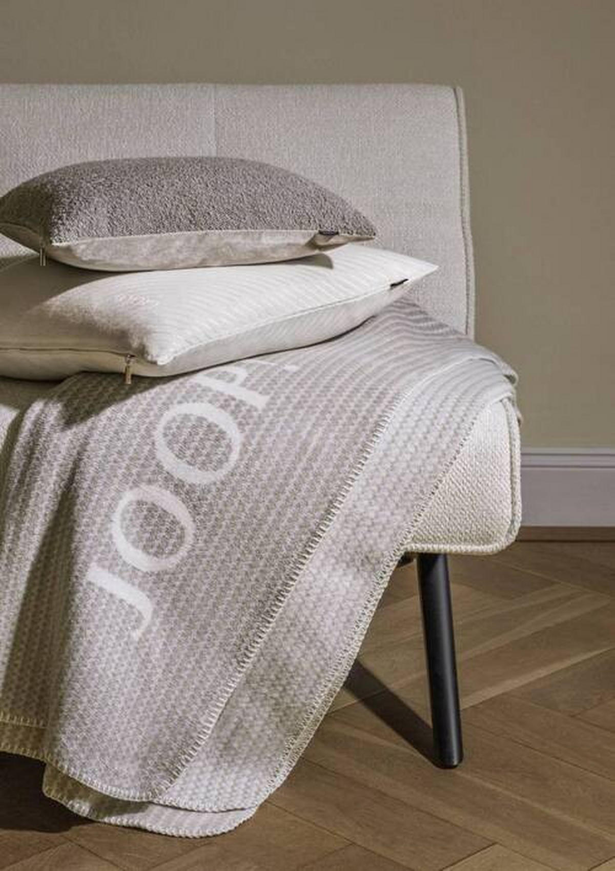 KISSENHÜLLE J! TOUCH 40/40 cm  - Naturfarben, Basics, Textil (40/40cm) - Joop!