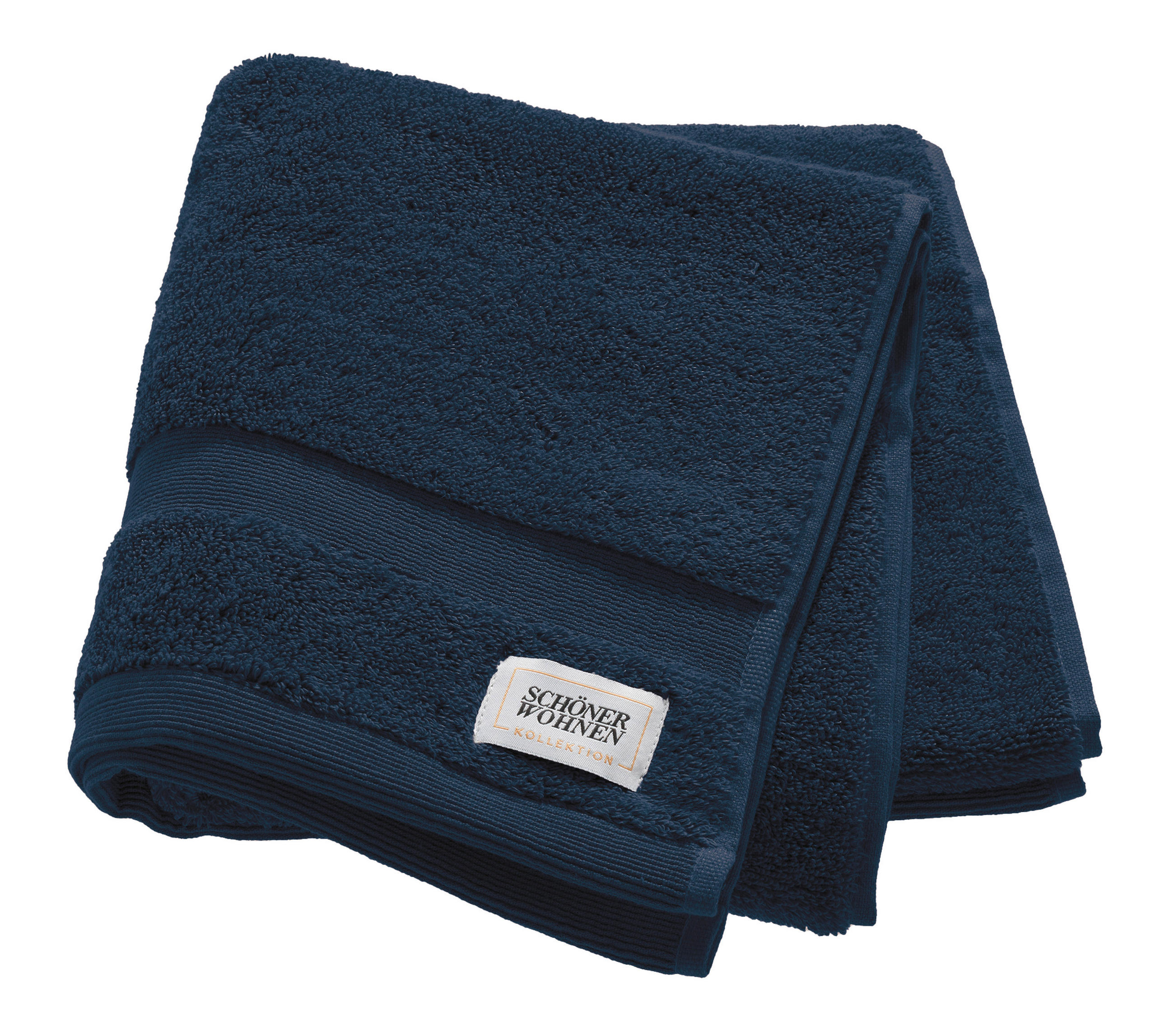 FROTTIERSET SW-Cuddly Dunkelblau 5-teilig  - Dunkelblau, Basics, Textil - Schöner Wohnen