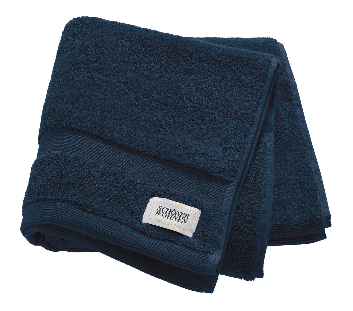 FROTTIERSET SW-Cuddly Dunkelblau 5-teilig  - Dunkelblau, Basics, Textil - Schöner Wohnen